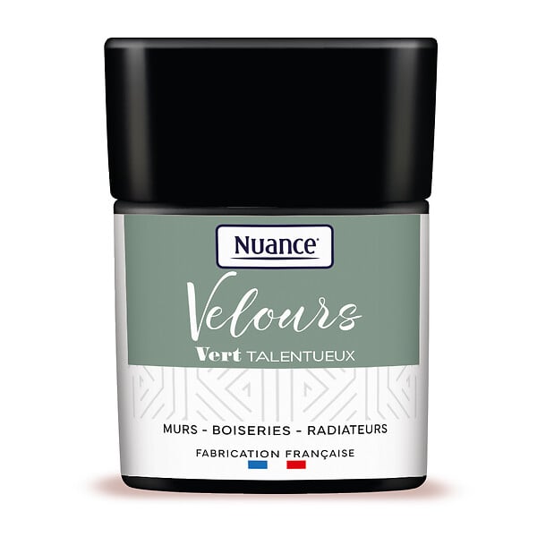 NUANCE - Testeur de peinture Velours - Vert talentueux - 75ml - large