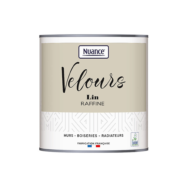 NUANCE - Peinture Velours - Lin raffiné - 0,5L - large