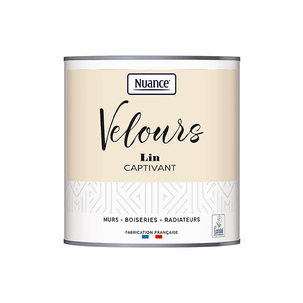NUANCE - Peinture Velours - Lin captivant - 0,5L - large