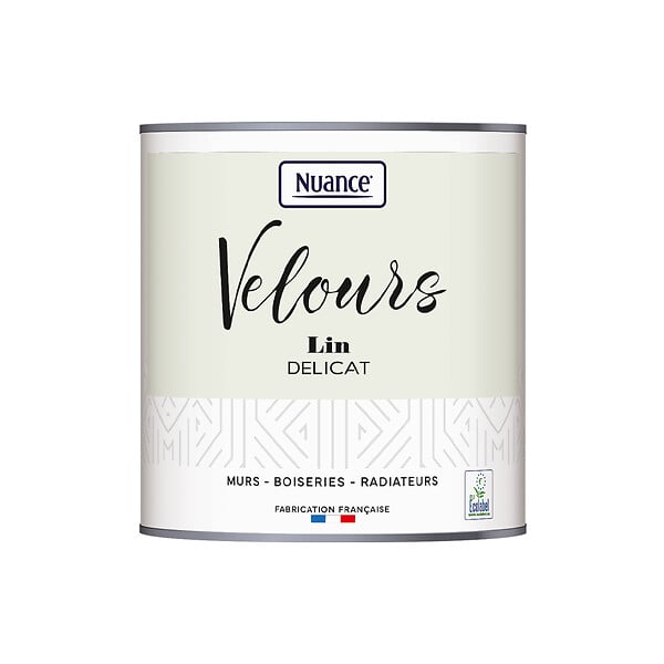 NUANCE - Peinture Velours - Lin délicat - 0,5L - large
