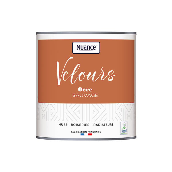 NUANCE - Peinture Velours - Ocre sauvage - 0,5L - large