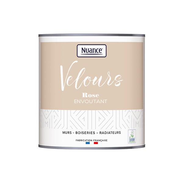 NUANCE - Peinture Velours - Rose envoutant - 0,5L - large