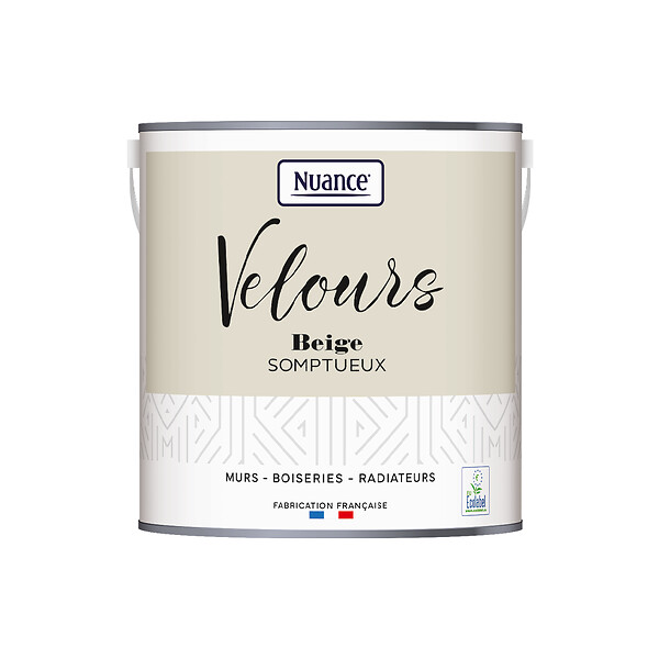 NUANCE - Peinture Velours - Beige somptueux - 2L - large