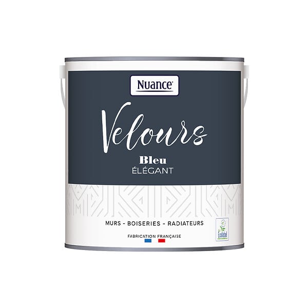 NUANCE - Peinture Velours - Bleu élégant - 2L - large