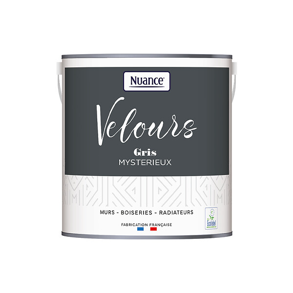 NUANCE - Peinture Velours - Gris mystérieux - 2L - large