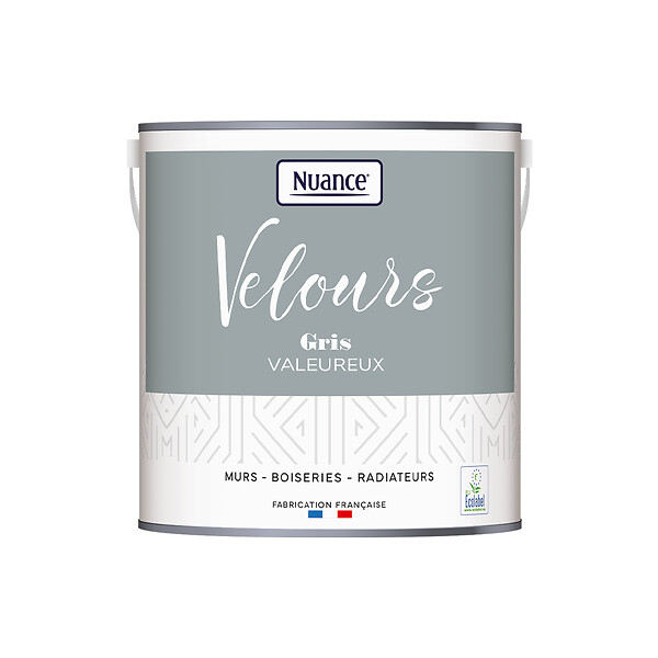 NUANCE - Peinture Velours - Gris valeureux - 2L - large