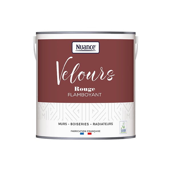 NUANCE - Peinture Velours - Rouge flamboyant - 2L - large