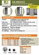 GD MENUISERIES - Porte Coulissante Tana blanc Vitrée H204 x L63 cm, Galandage, kit finition - vignette