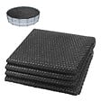 VOUNOT - Bache a bulle piscine 120 microns ronde decoupable Ø457cm noir - vignette