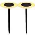 LUMISKY - 2 Balises solaires à piquer UFO H35cm - vignette