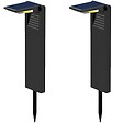 LUMISKY - 2 Potelets solaires OSTRY H41cm 150LM - vignette