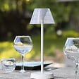 LUMISKY - Lampe de table sans fil BEVERLY blanc H34cm - vignette