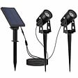 LUMISKY - 2 Spots solaires connectés ROUNDY Blanc froid 200LM - vignette