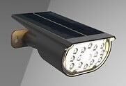 GALIX - Spot solaire à planter 300 Lumens avec détecteur de présence - large