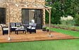 CHALET & JARDIN - Pergola bois Couv'Terrasse - Marron - L.310xP.297xH.269cm - vignette