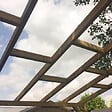 CHALET & JARDIN - Pergola bois Couv'Terrasse - Marron - L.310xP.297xH.269cm - vignette