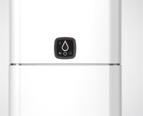 ATLANTIC - Chauffe-eau électrique connecté Linéo Atlantic - 2250W - Plat vertical mural - 65L - Blanc - large