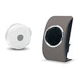 EXTEL - Carillon sans fil Loobs touch portee 200 m. mobile 6 sonneries au choix volume reglable IP44 coloris brun taupe - Extel - 081733 - - vignette