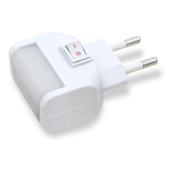 EASYMATE - Avidsen Veilleuse avec interrupteur accenso/coupé avec 4 LED. blanc - large