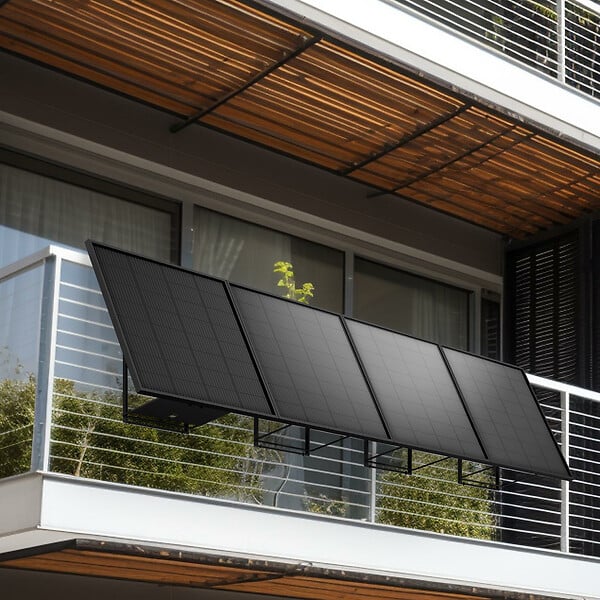 AVIDSEN - Kit de fixation balcon pour kit solaire Soria - 127126 - Avidsen - Produit Neuf - large