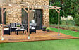CHALET & JARDIN - Pergola bois Couv'Terrasse - Marron - L.493xP.297xH.249cm - vignette