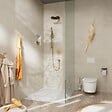 HANSGROHE - Pommeau de douche HANSGROHE Pulsify S 100 EcoSmart bronze brossé - vignette