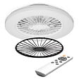 COOL CLIMA - Ventilateur de plafond avec éclairage Led + télécommande - vignette