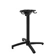 OVIALA - Pied de table en aluminium inclinable et accroche sac 72 cm - Loki - vignette