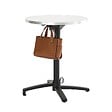 OVIALA - Pied de table en aluminium inclinable et accroche sac 72 cm - Loki - vignette