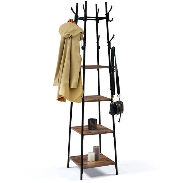 ID MARKET - Porte-manteau TIANO design industriel - large