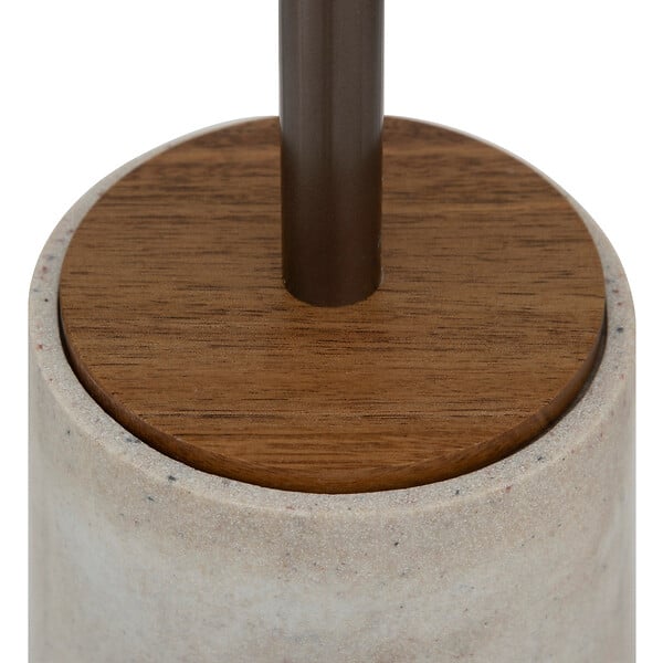 5 FIVE SIMPLY SMART - Brosse WC avec support en résine façon Marbre - large