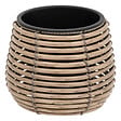 ATMOSPHERA - Lot de 3 Cache-pots aspect Rotin D 20 D 29 et D 45 cm - vignette