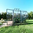 KLASIKA GREENHOUSES - Serre de jardin KLASIKA SLIM 2 x 2 m (4 m²) , 6 mm avec revêtement en polycarbonate - vignette