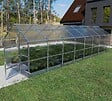 KLASIKA GREENHOUSES - Serre de jardin KLASIKA BERNARD 2,35 x 8 m (18,8 m²), 6 mm avec revêtement en polycarbonate - vignette