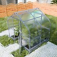 KLASIKA GREENHOUSES - Serre de jardin KLASIKA*DROP 5m2, 2,5m x 2m, 6 mm avec revêtement en polycarbonate - vignette