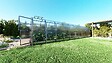 KLASIKA GREENHOUSES - Serre de jardin KLASIKA SLIM 2 x 12 m (24 m²) , 6 mm avec revêtement en polycarbonate - vignette