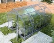 KLASIKA GREENHOUSES - Serre de jardin KLASIKA*DROP 10m2, 2,5m x 4m, 4 mm avec revêtement en polycarbonate - vignette