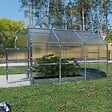KLASIKA GREENHOUSES - Serre de jardin KLASIKA BERNARD 2,35 x 3 m (7,05 m²), 4 mm avec revêtement en polycarbonate - vignette