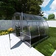 KLASIKA GREENHOUSES - Serre de jardin KLASIKA EASY 3 x 2 m (6 m²), 6 mm avec revêtement en polycarbonate - vignette