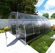 KLASIKA GREENHOUSES - Serre de jardin KLASIKA EASY 3 x 4 m (12 m²), 6 mm avec revêtement en polycarbonate - vignette