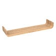 5 FIVE SIMPLY SMART - Étagère murale courbée en bois Beige L 80 cm fixations invisibles - vignette