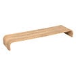 5 FIVE SIMPLY SMART - Étagère murale courbée en bois Beige L 80 cm fixations invisibles - vignette