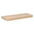 5 FIVE SIMPLY SMART - Étagère murale arrondie en bois Beige L 60 cm fixations invisibles - vignette