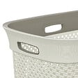 5 FIVE SIMPLY SMART - Panier à Linge 45L Beige Lin 4 poignées intégrées - vignette