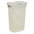 5 FIVE SIMPLY SMART - Panier à linge 60L en Polypropylène Beige Lin - vignette