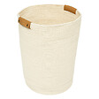 5 FIVE SIMPLY SMART - Panier à linge Beige Ivoire 80L en polyester et coton H 56 cm - vignette