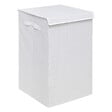 5 FIVE SIMPLY SMART - Panier à linge Blanc 74L avec 2 compartiments H 60 cm - vignette