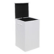 5 FIVE SIMPLY SMART - Panier à linge Blanc 74L avec 2 compartiments H 60 cm - vignette