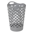 5 FIVE SIMPLY SMART - Panier à linge Gris perle 60L flexible  avec 2 poignées D 45 x H 66 cm - vignette
