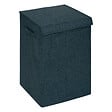 5 FIVE SIMPLY SMART - Panier à linge Bleu foncé 74L avec 2 compartiments H 60 cm - vignette